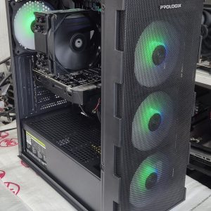 Персональний комп’ютер Prologix E115 Tempered Glass&Mesh Black