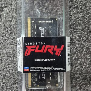 Оперативна пам’ять Kingston Fury SODIMM DDR4-2666 8192MB PC4-21300 Impact Black (KF426S15IB/8)