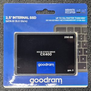 SSD Goodram CX400 Gen.2 256GB 2.5" SATA III TLC (SSDPR-CX400-256-G2)