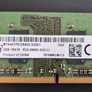 Оперативна памʼять SODIMM DDR4-2666V 4GB