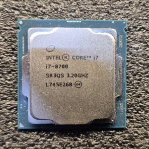 Процесор Intel Core i7-8700 3.20GHz/12MB/8GT/s (SR3QS) s1151, tray вживане