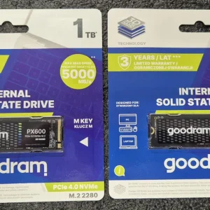 SSD Goodram PX600 1TB M.2 2280 NVMe PCIe 4.0 (SSDPR-PX600-1K0-80)