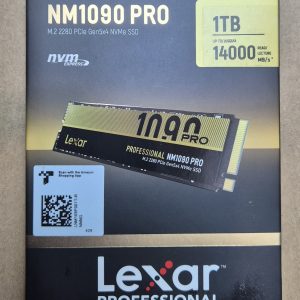 SSD Lexar Professional NM1090 PRO 1TB M.2 2280 NVMe PCIe 5.0 (LNM109P001T-RNNNG)