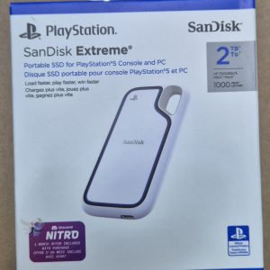 SSD диск SanDisk Extreme Portable 2TB USB 3.2 Gen 2 Type-C (SDSSDE62P-2T00)