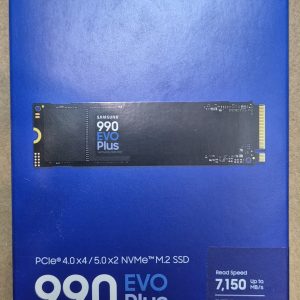 SSD Samsung 990 EVO Plus 1TB M.2 2280 NVMe PCIe 4.0 (MZ-V9S1T0BW)