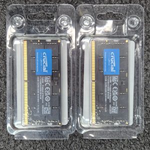 Оперативна памʼять Crucial SODIMM DDR5-5200 32768MB PC5-41600 (CT32G52C42S5)