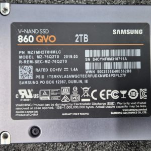 SSD Samsung 860 QVO 2TB 2.5" SATA III (MZ-76Q2T0BW) Б/В