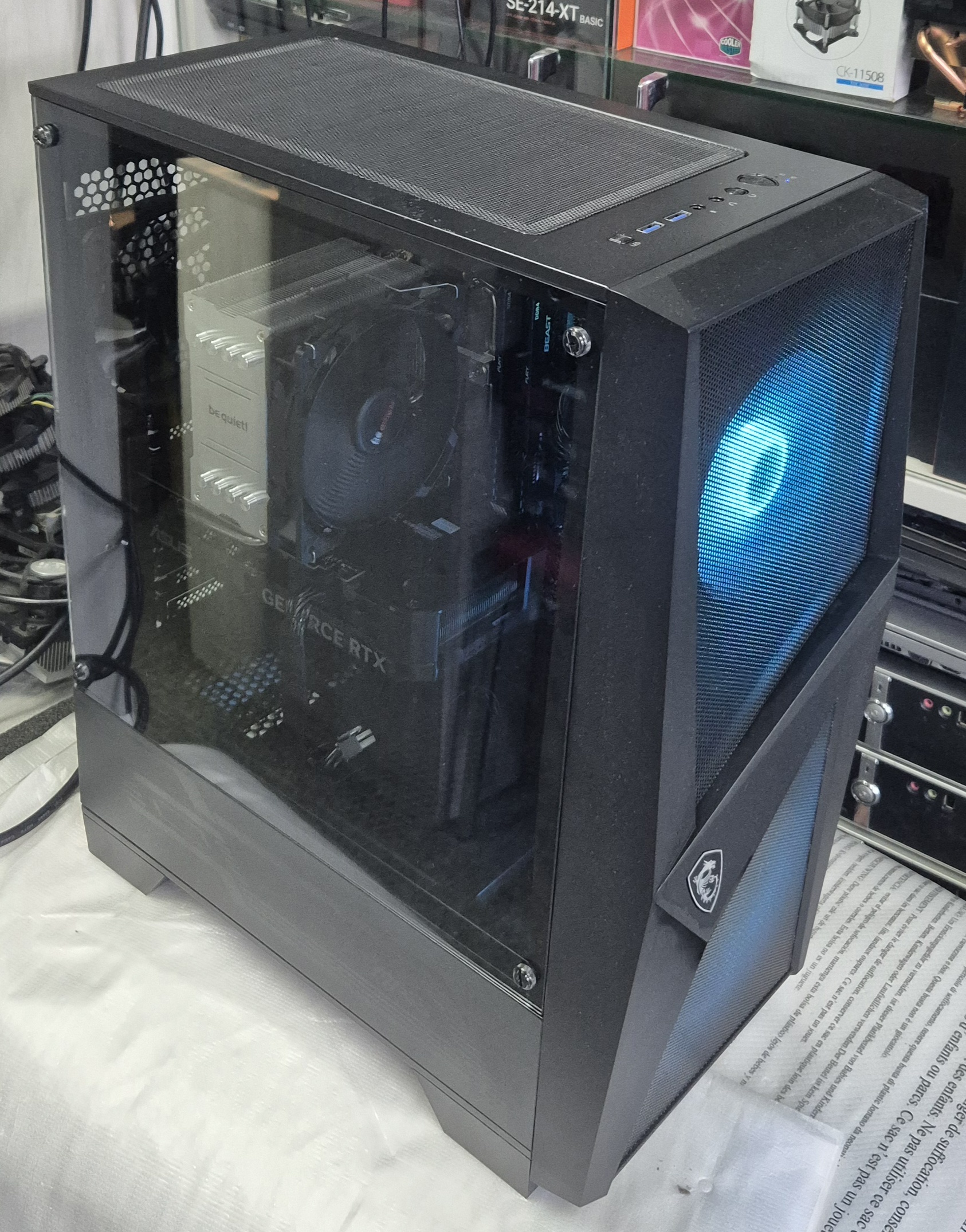 Ігровий ПК MSI MAG Forge 100M RYZEN 5 5600/ ASUS DUAL 4060 8GB /ASUS TUF B550M-PLUS / KINGSTON DDR4 32GB 3600MHZ/SSD KINGSTON KC3000 1TB/CHIEFTEC 600W - Зображення 2