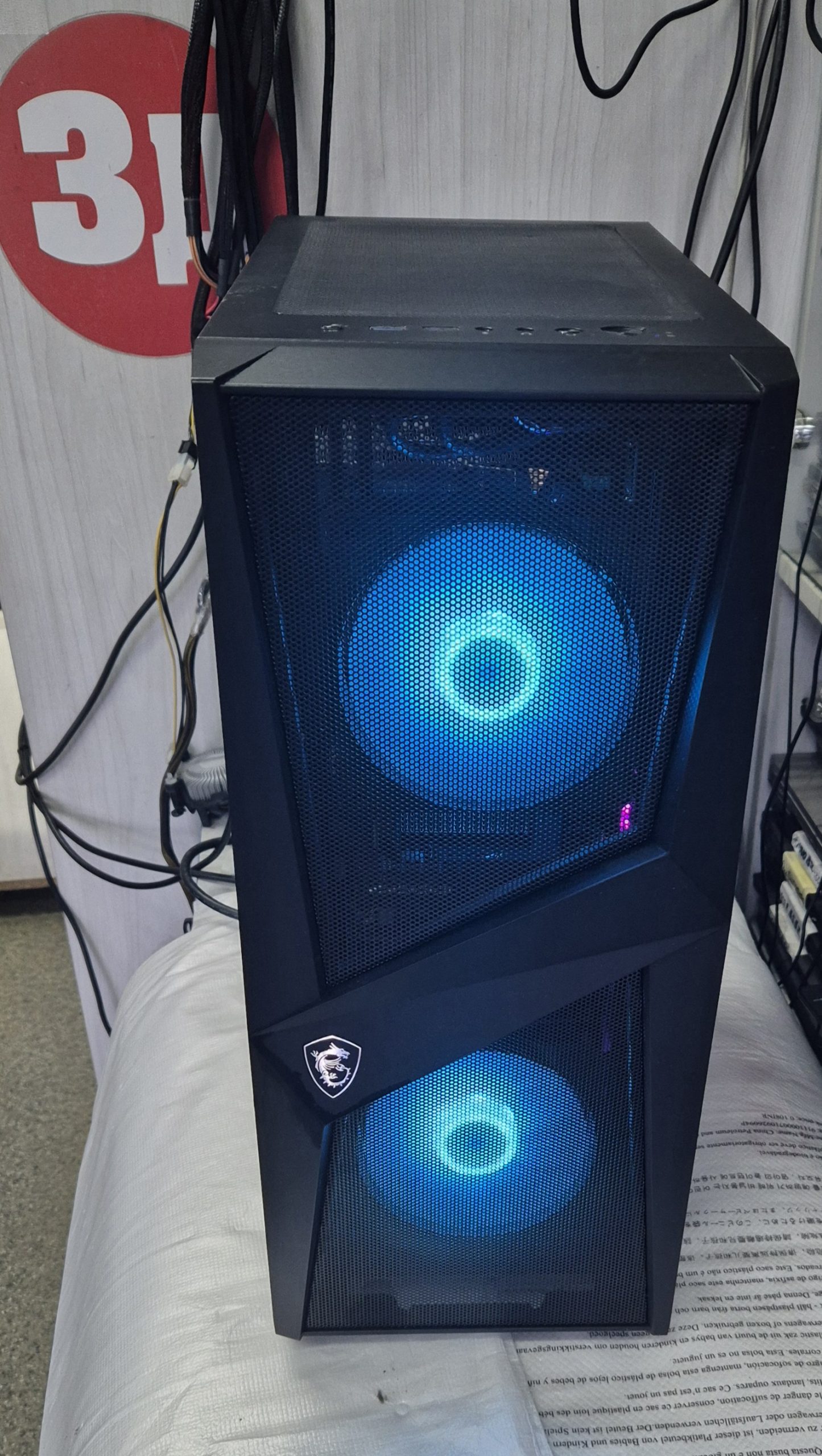 Ігровий ПК MSI MAG Forge 100M RYZEN 5 5600/ ASUS DUAL 4060 8GB /ASUS TUF B550M-PLUS / KINGSTON DDR4 32GB 3600MHZ/SSD KINGSTON KC3000 1TB/CHIEFTEC 600W