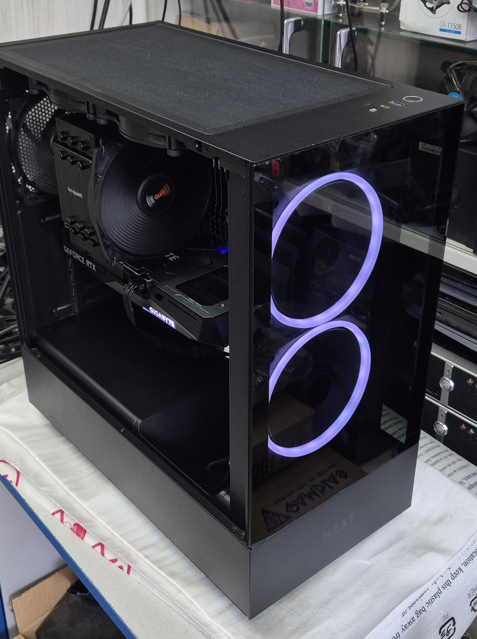 Игровой ПК NZXT H5 Elite Black Tower / Intel Core i7-11700K/ 32 GB DDR4 / SSD 256GB/ SSD 1TB/RTX 3060