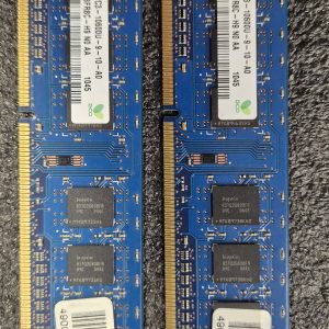 Оперативна пам'ять Hynix DDR3 2Gb 1333MHz PC3-10600U 2R8 CL9