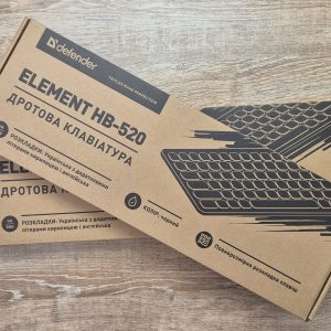 Клавіатура дротова Defender Element HB-520 USB (45529)