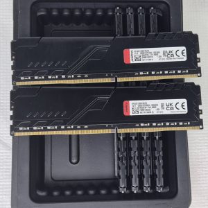 Оперативна пам'ять Kingston Fury DDR4-3200 32768 MB PC4-25600 (Kit of 2x16384) Beast Black (KF432C16BB1K2/32) Б.В